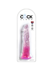 Clear Realistischer Penis 19.7 cm Rosa von King Cock