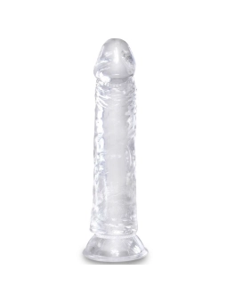 Klarer realistischer Dildo 19.7 cm Transparent von King Cock