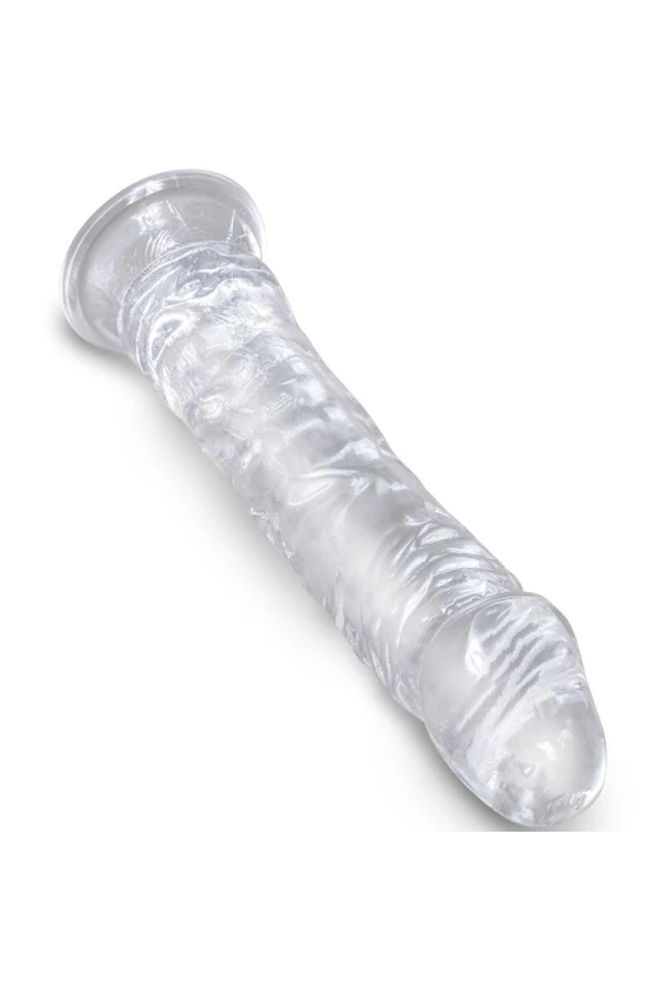 Klarer realistischer Dildo 19.7 cm Transparent von King Cock