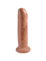 Ungeschnittener Realistischer Penis 17.8 cm Karamell von King Cock