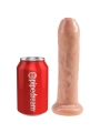 Realistischer Dildo Ungeschnittenes Fleisch 21 cm von King Cock