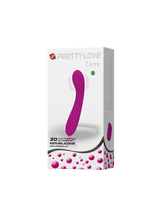 Tony Lilac Massager von Pretty Love High Grade