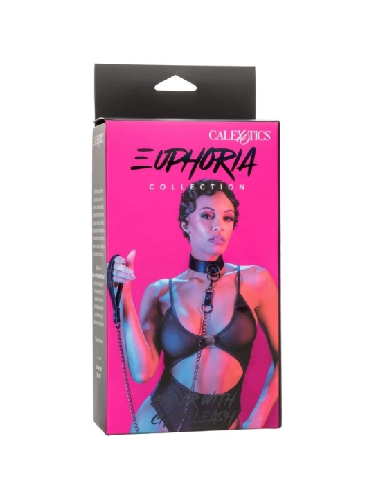 Euphoria Halsband mit Kettenleine von Calexotics