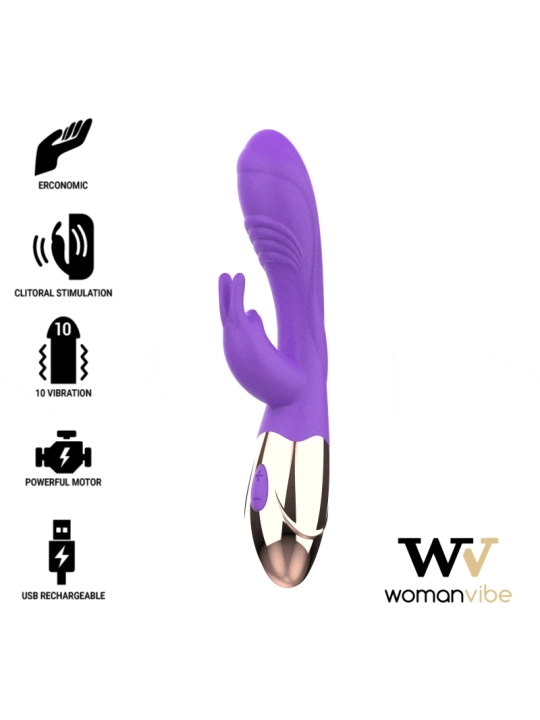 Viora Silicone Rechargeable Vibrator von Womanvibe