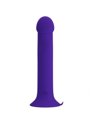 Murray Youth Vibrierender Dildo & Wiederaufladbarer Violett von Pretty Love Led