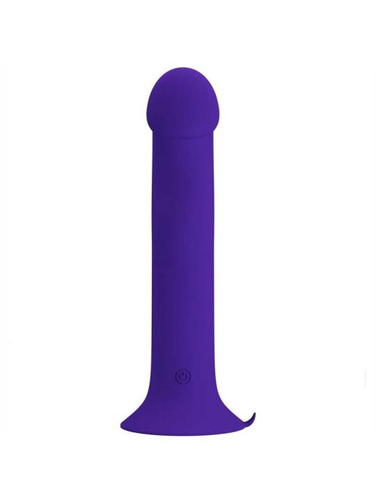 Murray Youth Vibrierender Dildo & Wiederaufladbarer Violett von Pretty Love Led