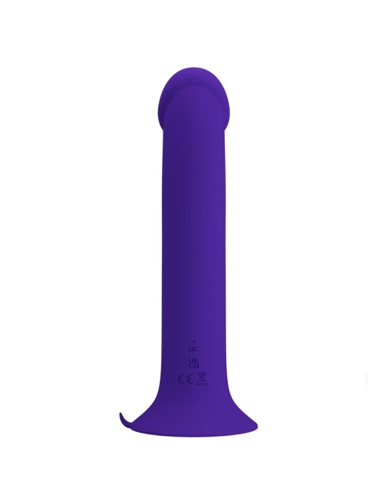 Murray Youth Vibrierender Dildo & Wiederaufladbarer Violett von Pretty Love Led