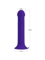 Murray Youth Vibrierender Dildo & Wiederaufladbarer Violett von Pretty Love Led