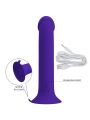 Murray Youth Vibrierender Dildo & Wiederaufladbarer Violett von Pretty Love Led