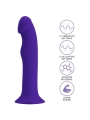 Murray Youth Vibrierender Dildo & Wiederaufladbarer Violett von Pretty Love Led