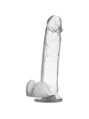 Klarer Dildo mit Eier 22 cm -O- 4.6 cm von X Ray