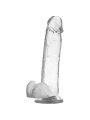 Klarer Dildo mit Eier 22 cm -O- 4.6 cm von X Ray