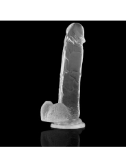 Klarer Dildo mit Eier 22 cm -O- 4.6 cm von X Ray