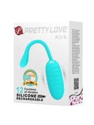 Kirk Hellgrünes Wiederaufladbares Vibrierendes Ei von Pretty Love Smart