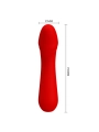 Cetus Wiederaufladbarer Vibrator Rot von Pretty Love Smart