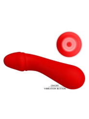 Cetus Wiederaufladbarer Vibrator Rot von Pretty Love Smart