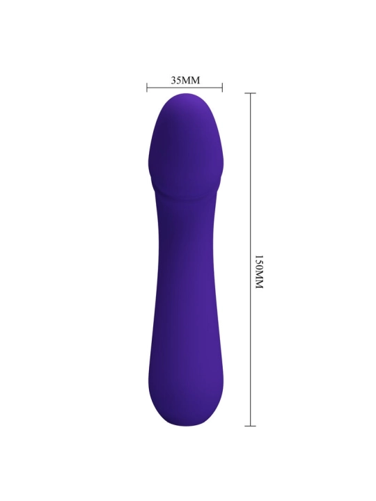 Cetus Wiederaufladbarer Vibrator Lila von Pretty Love Smart