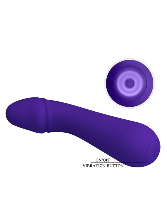 Cetus Wiederaufladbarer Vibrator Lila von Pretty Love Smart