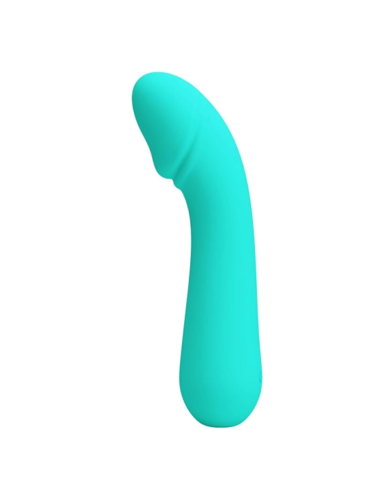 Cetus Wiederaufladbarer Vibrator Aqua Green von Pretty Love Smart