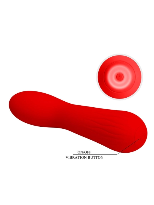 Faun Wiederaufladbarer Vibrator Rot von Pretty Love Smart