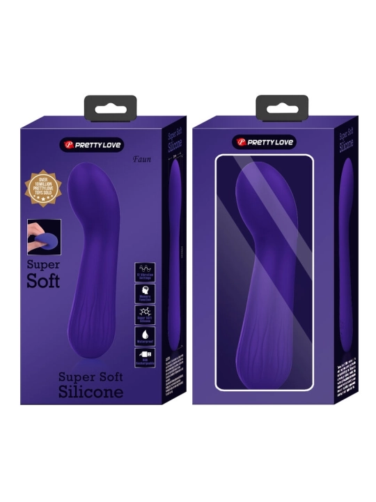 Faun Wiederaufladbarer Vibrator Lila von Pretty Love Smart