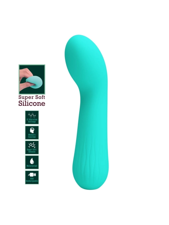 Faun Wiederaufladbarer Vibrator Aquagrün von Pretty Love Smart