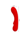 Prescott Wiederaufladbarer Vibrator Rot von Pretty Love Smart