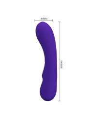 Prescott Wiederaufladbarer Vibrator Lila von Pretty Love Smart