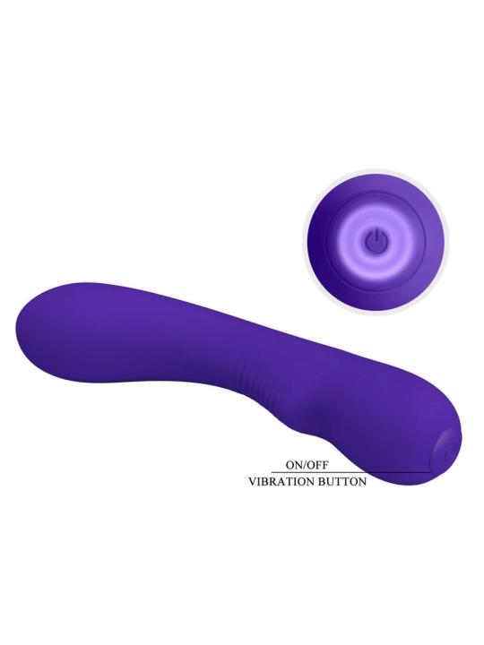 Prescott Wiederaufladbarer Vibrator Lila von Pretty Love Smart