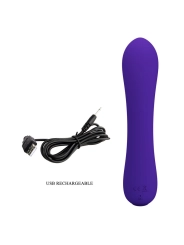 Prescott Wiederaufladbarer Vibrator Lila von Pretty Love Smart