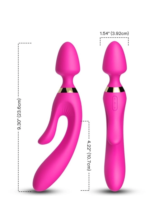 Massager & Vibrator Rabbit Fuchsia von Armony Massagers