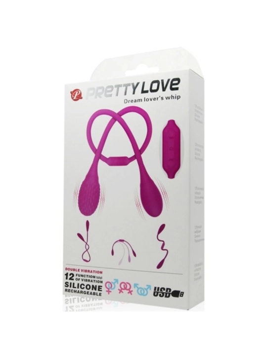 Unisex-Stimulator Dream Lovers Whip 2 von Pretty Love Smart