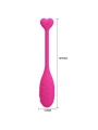 App-Gesteuertes Rosa Fisher-Vibrations-Ei von Pretty Love Smart