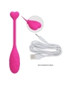 App-Gesteuertes Rosa Fisher-Vibrations-Ei von Pretty Love Smart