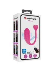 App-Gesteuertes Rosa Fisher-Vibrations-Ei von Pretty Love Smart