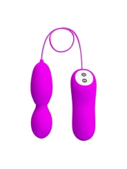 Vega Rotations- und Vibrationsmassager 12 Fuchsia-Funktionen von Pretty Love