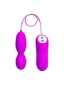 Vega Rotations- und Vibrationsmassager 12 Fuchsia-Funktionen von Pretty Love