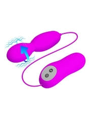 Vega Rotations- und Vibrationsmassager 12 Fuchsia-Funktionen von Pretty Love