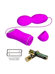 Vega Rotations- und Vibrationsmassager 12 Fuchsia-Funktionen von Pretty Love