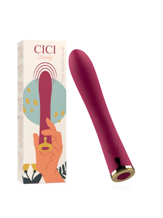 Premium Silikon Push Bullet von Cici Beauty