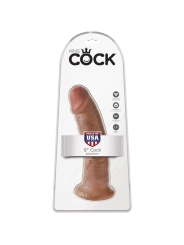 Realistischer Penis 21.7 cm Karamell von King Cock