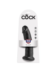 9 Dildo Schwarz 22.9 cm von King Cock