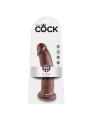 9 Dildo Braun 22.9 cm von King Cock