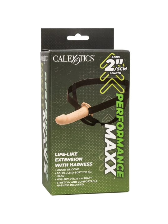 Performance Maxx Lebensechte Verlngerung mit Gurt, Helle Beige von Calexotics