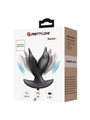 Aufblasbarer & Wiederaufladbarer Delfin Analsplug von Pretty Love Bottom