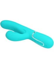 Perlita Multifunktions-3-In-1-G-Punkt-Vibrator Aqua Grün von Pretty Love Flirtation