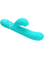 Perlita Multifunktions-3-In-1-G-Punkt-Vibrator Aqua Grün von Pretty Love Flirtation