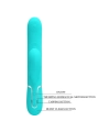 Perlita Multifunktions-3-In-1-G-Punkt-Vibrator Aqua Grün von Pretty Love Flirtation