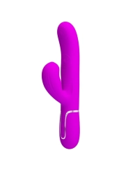 Perlita Multifunktions-3-In-1-G-Spot-Vibrator Violett von Pretty Love Flirtation