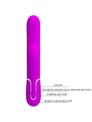 Perlita Multifunktions-3-In-1-G-Spot-Vibrator Violett von Pretty Love Flirtation